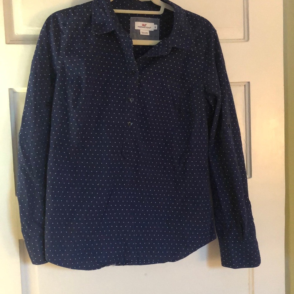 🐳 Vineyard Vines navy popover!